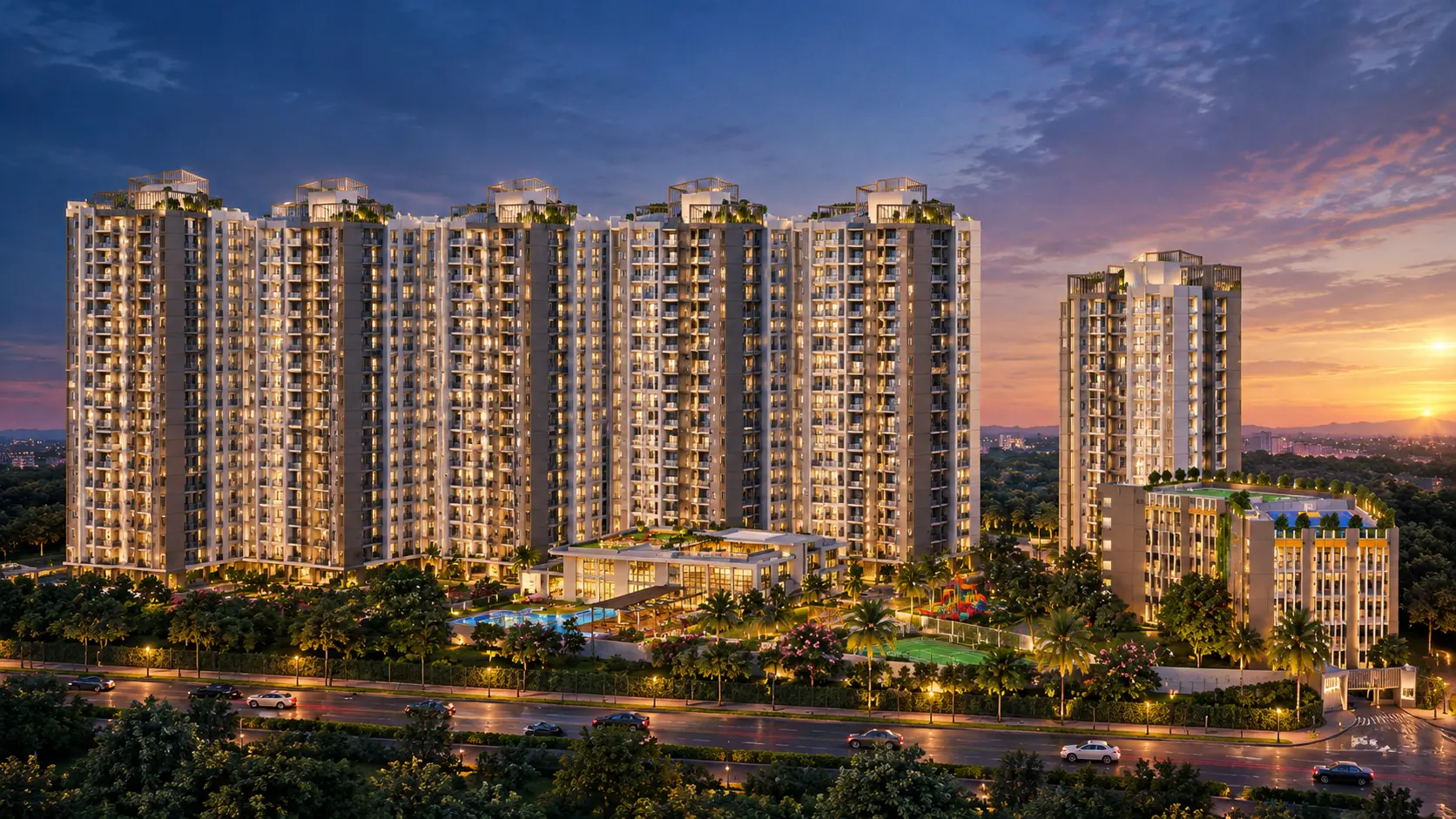 Godrej Properties Ghodbunder road thane – project view